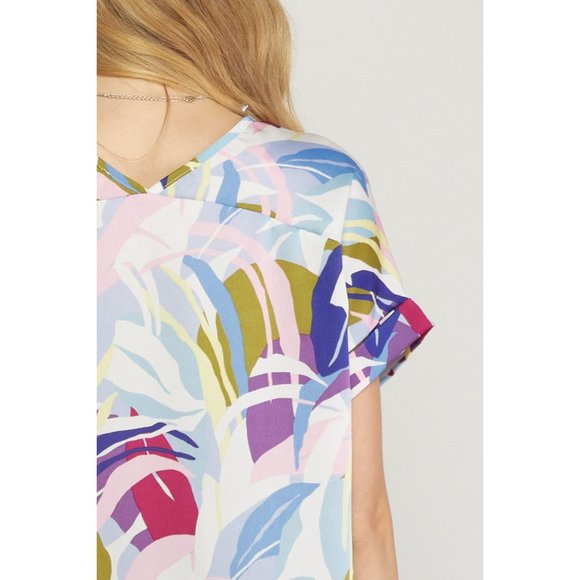 Entro Abstract Double V Top - Picture 7 of 7